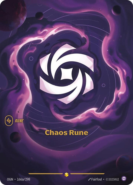 Chaos Rune 166a/298 (Origins)  - Foil