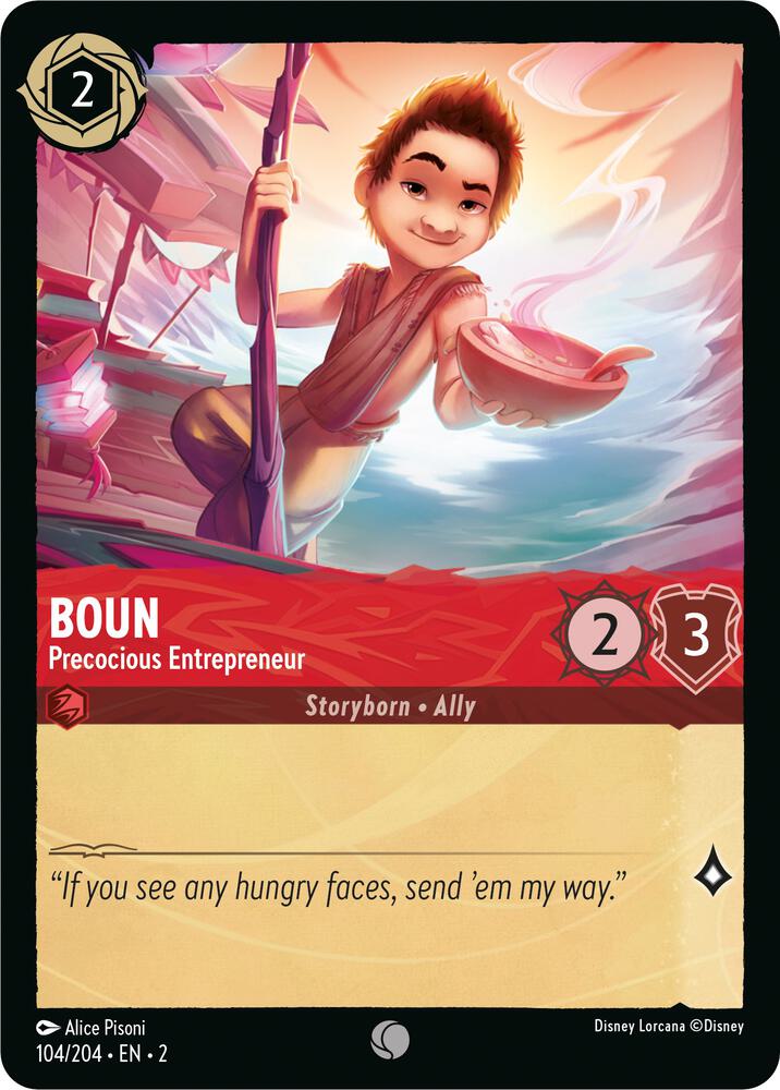 Boun Precocious Entrepreneur (Rise of the Floodborn)  - Cold Foil