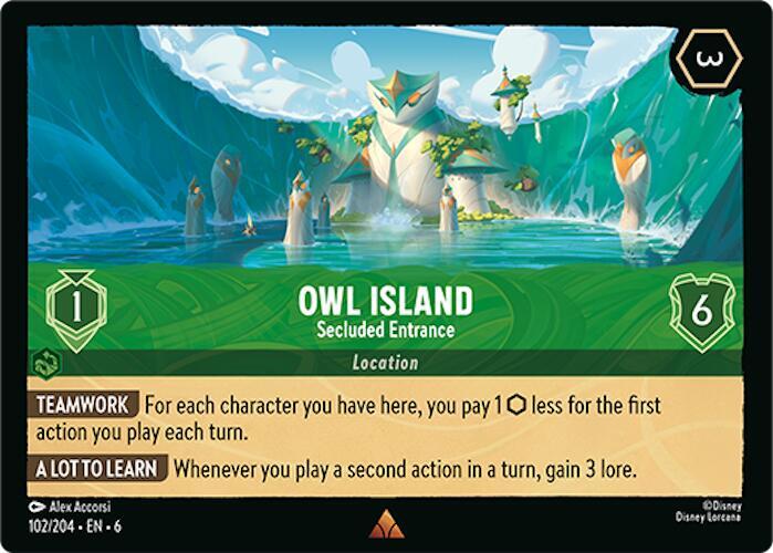 Owl Island Secluded Entrance (Azurite Sea) 