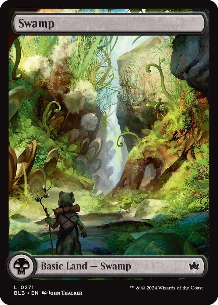 Swamp 271 (Bloomburrow)  - Foil