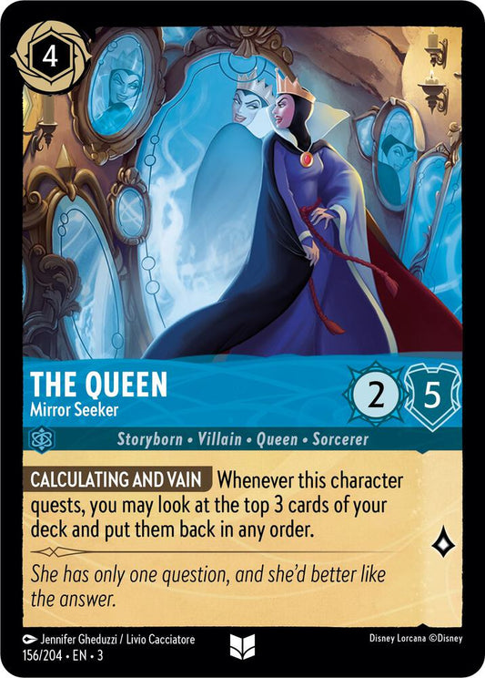 The Queen Mirror Seeker (Into the Inklands)  - Cold Foil