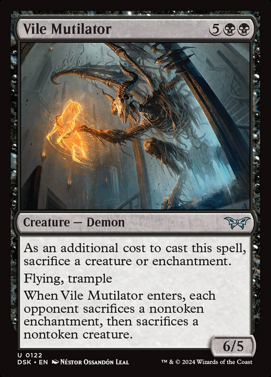 Vile Mutilator 122 (Duskmourn: House of Horror) 