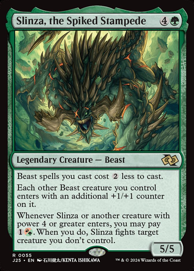 Slinza, the Spiked Stampede 55 (Foundations Jumpstart) 