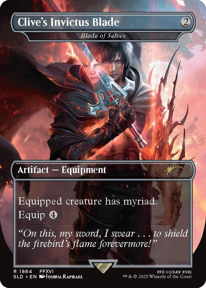 Clive's Invictus Blade // Blade of Selves 1864 (Secret Lair Drop Series)  - Borderless