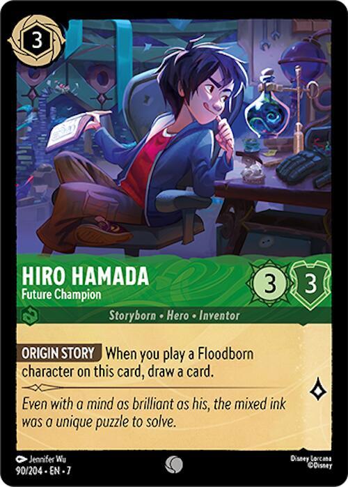 Hiro Hamada Future Champion (Archazia's Island)  - Cold Foil