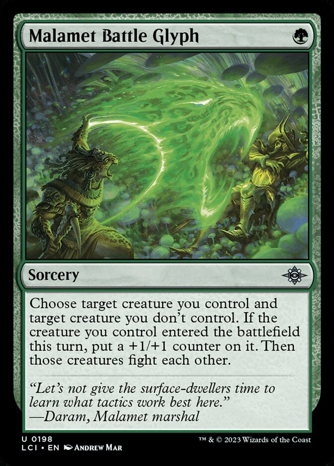 Malamet Battle Glyph 198/291 (The Lost Caverns of Ixalan)  - Foil