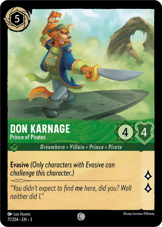 Don Karnage Prince of Pirates (Into the Inklands) 
