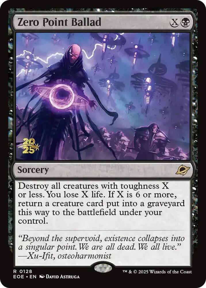 Zero Point Ballad 128s/160 (Prerelease Cards)  - Foil