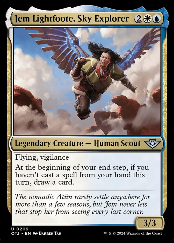 Jem Lightfoote, Sky Explorer 209/286 (Outlaws of Thunder Junction) 