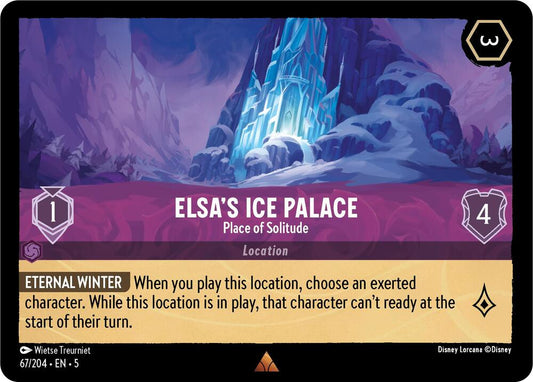 Elsas Ice Palace Place of Solitude (Shimmering Skies) 