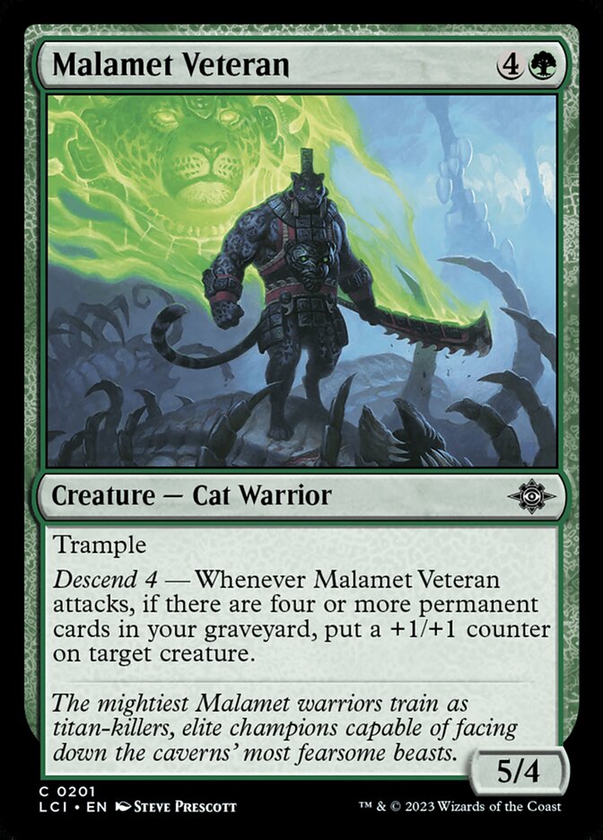 Malamet Veteran 201/291 (The Lost Caverns of Ixalan)  - Foil