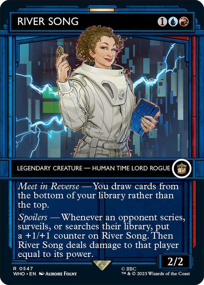 River Song 547/331 (Universes Beyond: Doctor Who)  - Showcase