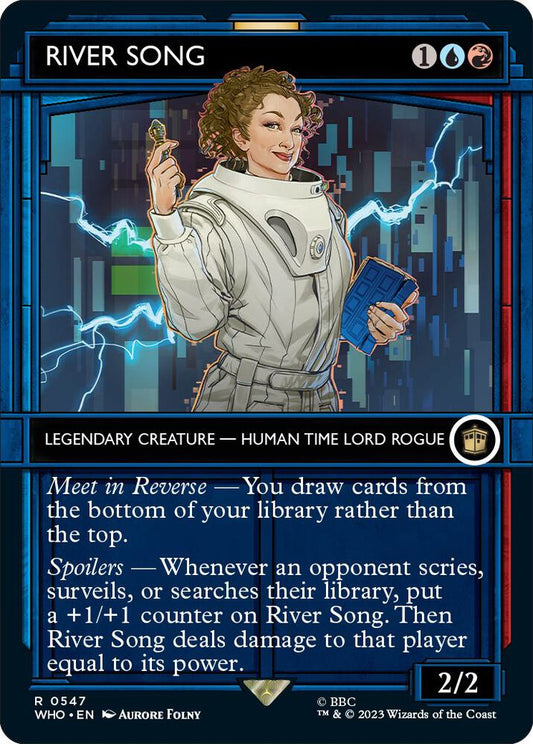 River Song 547/331 (Universes Beyond: Doctor Who)  - Showcase