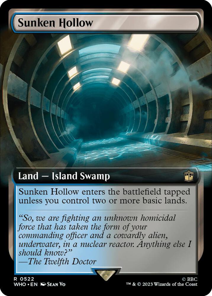Sunken Hollow 522 (Universes Beyond: Doctor Who)  - Extended Art