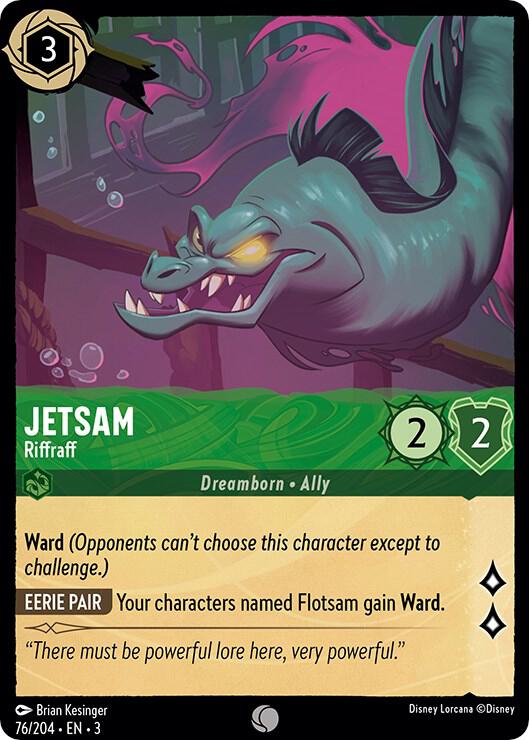 Jetsam Riffraff (Into the Inklands)  - Cold Foil