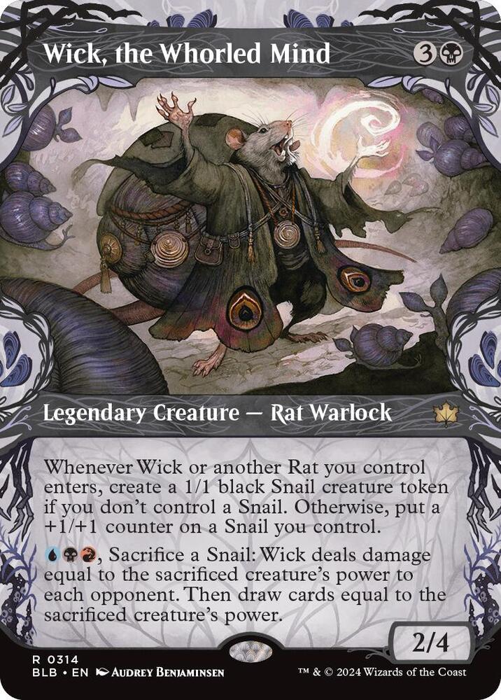 Wick, the Whorled Mind 314 (Bloomburrow)  - Showcase