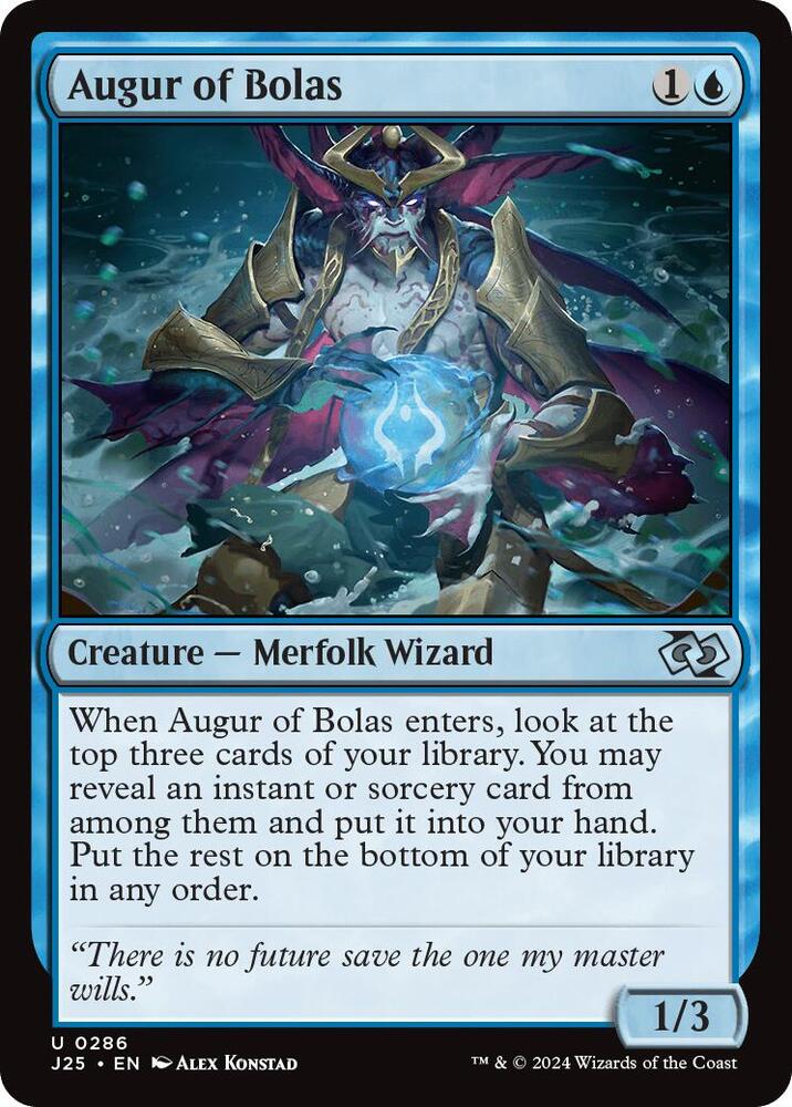 Augur of Bolas 286/779 (Foundations Jumpstart) 