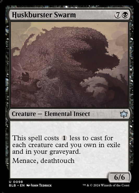Huskburster Swarm 98 (Bloomburrow)  - Foil
