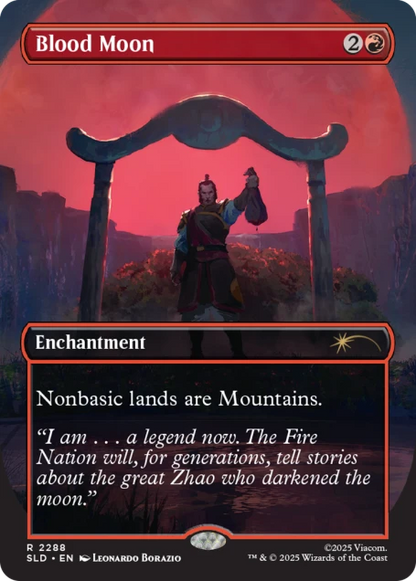 Magic The Gathering Secret Lair: Avatar the Last Airbender Everything Changed [Rainbow Foil Edition]