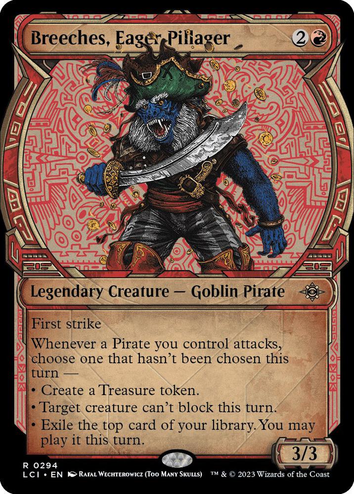 Breeches, Eager Pillager 294/291 (The Lost Caverns of Ixalan)  - Showcase
