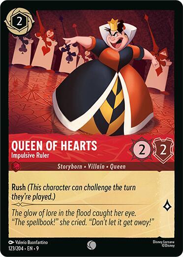 Queen of Hearts Impulsive Ruler (Fabled) 