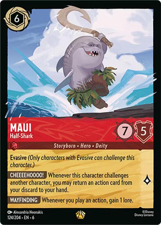 Maui Half Shark (Azurite Sea)  - Cold Foil