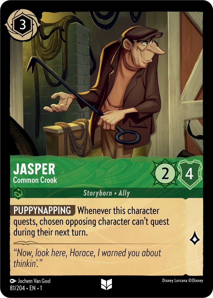 Jasper Common Crook (The First Chapter) 
