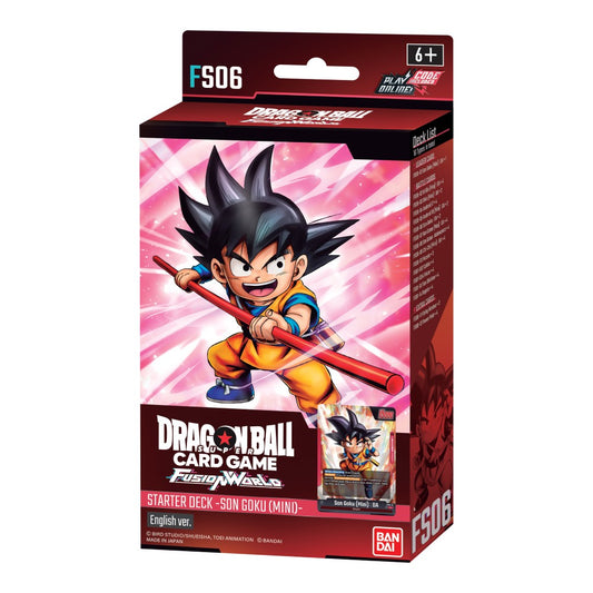 Dragon Ball Super Card Game: Fusion World – Starter Deck - Son Goku (Mini) [FS06]