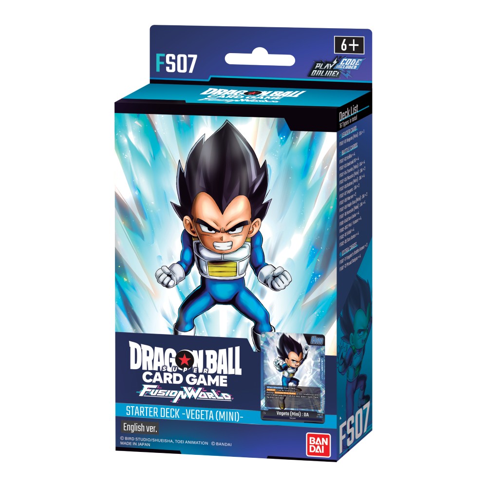 Dragon Ball Super Card Game: Fusion World – Starter Deck - Vegeta (Mini) [FS07]