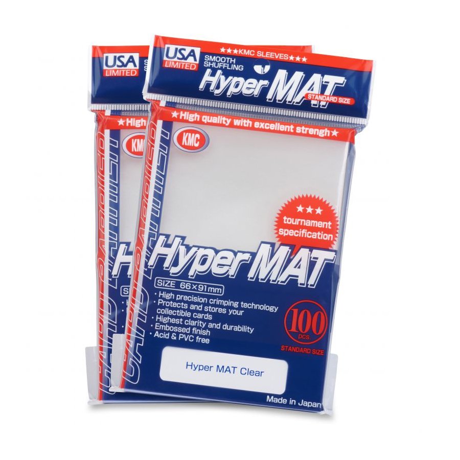 KMC: Sleeves - Hyper MAT: Clear