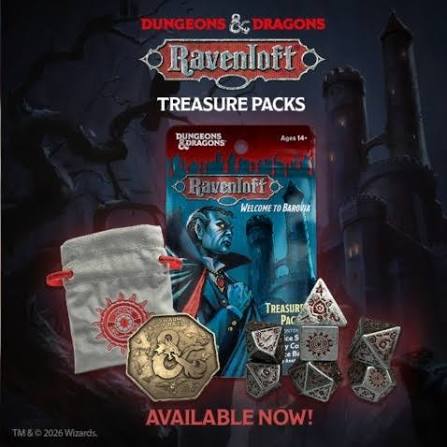 Dungeons & Dragons Ravenloft - Welcome to Barovia Treasure Packs