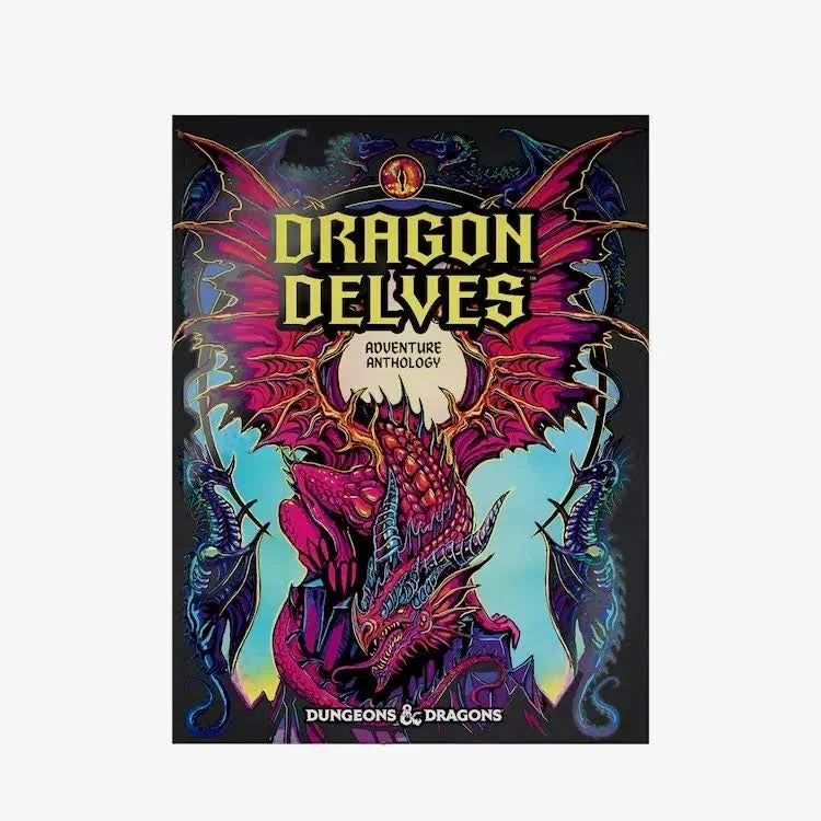 D&D Dungeons & Dragons Dragon Delves An Adventure Anthology Hardcover - Hobby Edition